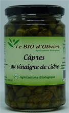 Câpres au vinaigre de cidre Bio